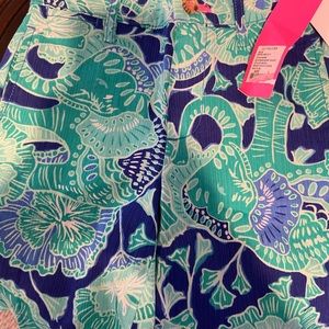 NWT Lilly Pulitzer Boys Beaumont Shorts in Mint to Be sz 3